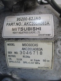 фото thumb №7, Suzuki swift mk6 1.3 сцепление компрессор кондиционера 95200-62ja0