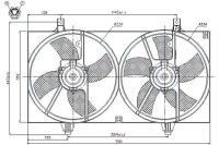 фото thumb №1, Nissens 85526 вентилятор, охолодження двигуна