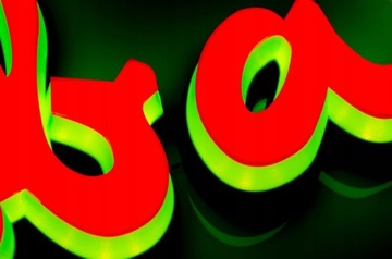 Ювелирные 3D-буквы, светящиеся светодиодами, как неоновые производители