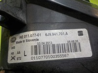 фото thumb №5, Seat ibiza iv 6j рестайлінг 13r hb 3d галоген лівий 6j9941701a 1ne01107701