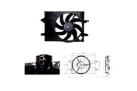 фото thumb №1, Tyc вентилятор радіатора з корпус ford fiesta v