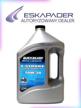 Quicksilver 10w-30 4-й литрой 4 литров (10W30) Моторное масло