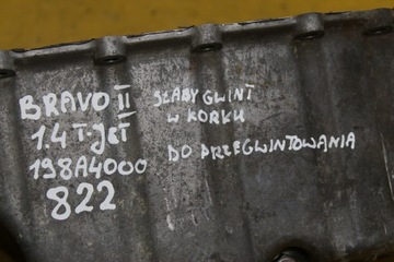 фото thumb №11, Поддон масляная 55209020 198a4000 bravo ii 1.4t-jet