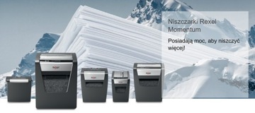 NISZCZARKA DO PAPIERU REXEL MOMENTUM X312
