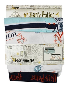 HARRY POTTER POTER BOKSERKI CHŁOPIĘCE 2PAK 8/10LAT