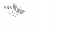 фото thumb №1, Оригінальна планка декоративна решітка mercedes ml w166
