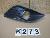 Купить Решётка бампера заглушка противотуманной фары правый  хром ford focus mk2 рестайлинг, фото thumb