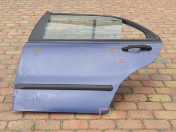 фото thumb №1, Fiat marea sedan дверь задние стекло планка левый зад 96-