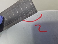 фото thumb №4, Капот передняя renault scenic ii серебристый ted69