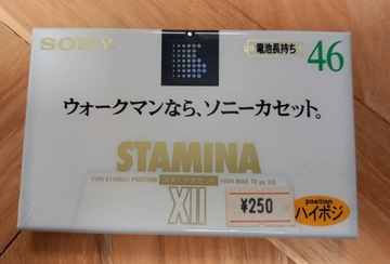Кассета SONY STAMINA XII 46