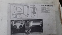 фото thumb №5, Suzuki baleno 98 набор dekor накладка панели консоли