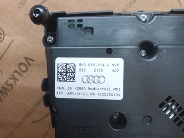 фото thumb №8, Audi a4 b9 a5 8w панель тунелю керування mmi радіо 8w0919614q 72km