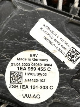 фото thumb №8, Вентилятор радиатор + корпус vw id.3 id.4 id.5 q4 1ea959455c 1ea121205a