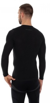 BRUBECK BASE LAYER ТЕРМОАКТИВНАЯ ФУТБОЛКА УНИСЕКС С ДЛИННЫМИ РУКАВАМИ СВИТШОТ M