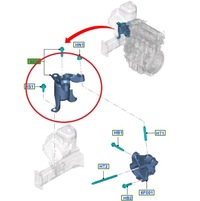 фото thumb №14, Подушка підвіска двигуна fiesta 2013-19 org
