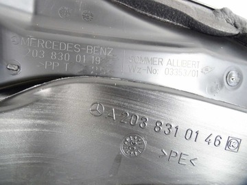 фото thumb №7, Mercedes w203 купе панель роздавальна консоль a2036800387