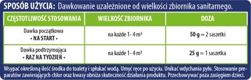 Kret BIO Aktywator Bakterie do Szamba i Oczyszczalni 25g 100mld Bakterii
