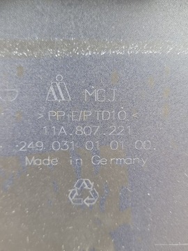 фото thumb №11, Vw volkswagen id4 бампер переднее подсвечиваемый решётка радиатора 6 x pdc 11a807221