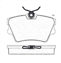 фото thumb №1, Тормозные колодки тормозные задние vw transporter iv задняя