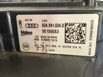 фото thumb №12, Лівий повний led audi a1 s1 82a 82a941034d маю комплект