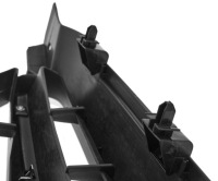 фото thumb №12, Решітка радіатора решітка радіатора do subaru legacy 2003-2009 91121ag20a центральна хром чорний