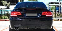 фото thumb №8, Bmw e92 e93 m набір 2007-2013 чорний блиск дифузор заднього бампера