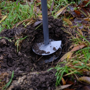 ŚWIDER RĘCZNY DO ZIEMI GLEBY WIERTNICA GLEBOWA 5cm 50mm DOŁOWNIK MOCNY