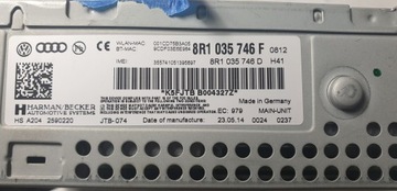 фото thumb №5, Модуль блок управления mmi 8r1035746f audi q5