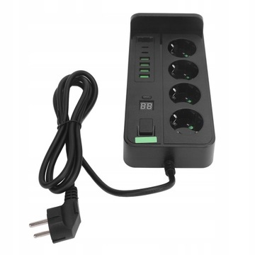 Европейский удлинитель для беспроводной зарядки USB TYPE C 4M