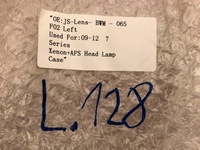 фото thumb №11, Корпус вкладыш фара левый передний do bmw serii 7 f01 f02 przedlift