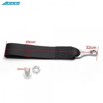 Буксировочный ремень JDM KJS ADDCO RED