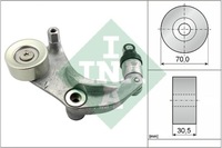 фото thumb №16, Schaeffler ina 534 0316 10 натягувач ремінь клиновий багаторучейковий