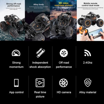 ВНЕДОРОЖНЫЙ АВТОМОБИЛЬ С ДИСТАНЦИОННЫМ УПРАВЛЕНИЕМ И WIFI КАМЕРОЙ АВТОМОБИЛЬ С ДИСТАНЦИОННЫМ УПРАВЛЕНИЕМ + VR-ОЧКИ