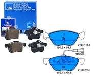 фото thumb №1, Тормозные колодки тормозные alfa romeo 145 146 156 gtv spider