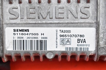 фото thumb №8, Блок управления модуль коробки коробки передач 9651070780 peugeot 307 1 i 1.6 16v 109 km