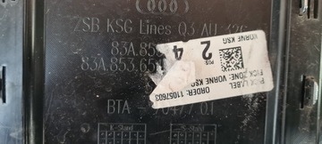 фото thumb №5, Решітка решітка радіатора audi q3 ii 83a853651