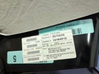 Bmw x5 f15 защита стойка d левая 7284687 Недорого, фото thumb