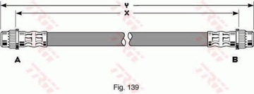 фото thumb №15, Шланг тормозной гибкий trw pha315 480657