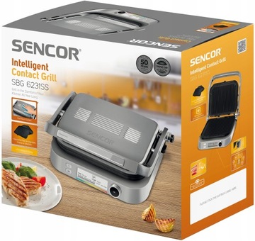 Контактная решетка Sencor со Smart LCD дисплеем