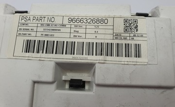 фото thumb №6, Спидометр приборы citroen c5 iii x7 9666326880 европа