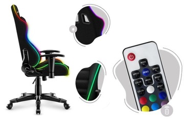 Игровое кресло HUZARO Ranger 6.0 RGB Черный