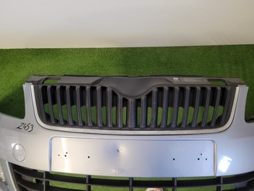 фото thumb №6, Skoda fabia ii 2 рестайлинг бампер перед переднее 5j0807221d противотуманные фары омыватель