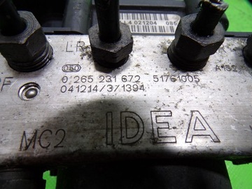 фото thumb №8, Fiat idea 1.3 cdti насос abs насос тормозная 0265800495