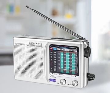 FM/AM-радио с батарейным питанием