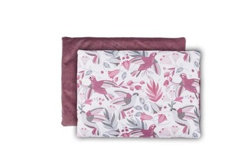 Komplet pościeli do wózka poduszka 25x35 kołderka 55x75 bawełna/velvet