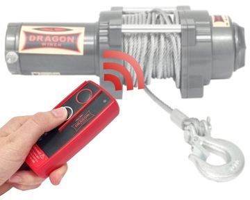 Электрическая лебедка Dragon Winch, 12 В, 3500 фунтов/1588 кг | DWH3500HD сталь