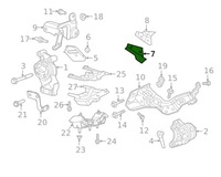 фото thumb №1, Кронштейн двигуна правий dodge ram 1500 2019-