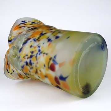 WIELKI WŁOSKI WAZON MURANO GLAS