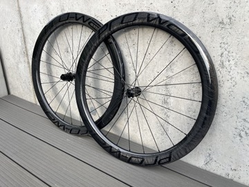 Koła SZOSOWE / gravel carbon PRO-WAY Titanium Marble 50mm Ratchet 36T 1395g