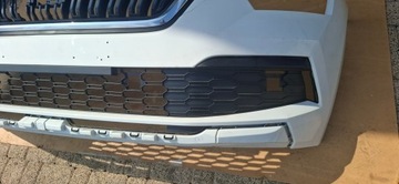 фото thumb №14, Skoda kamiq 2018- бампер перед білий candy білий 658807221